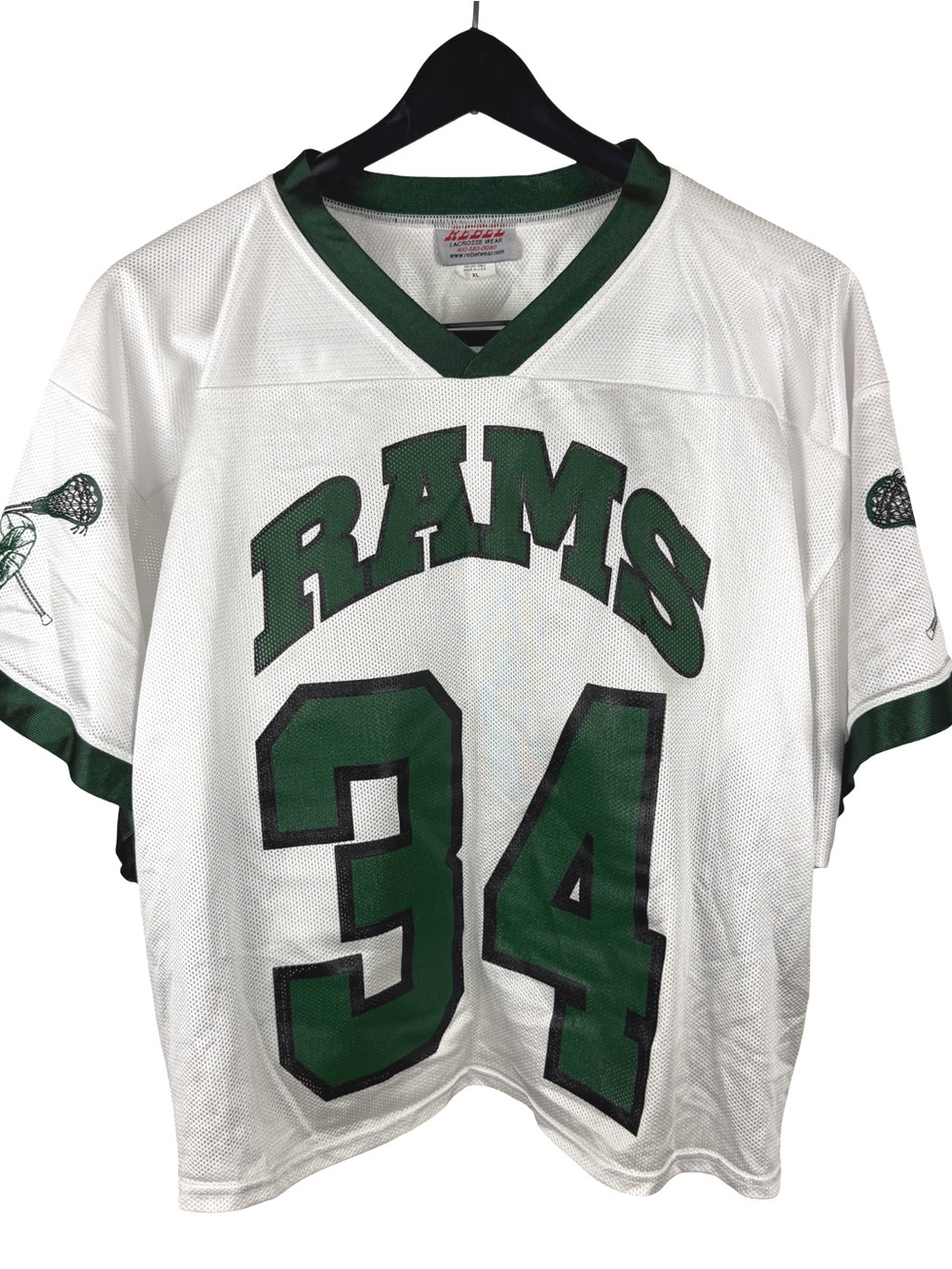 Vintage 2000s Pine Richland Rams Lacrosse Boxy Streetwear Jersey Size XL